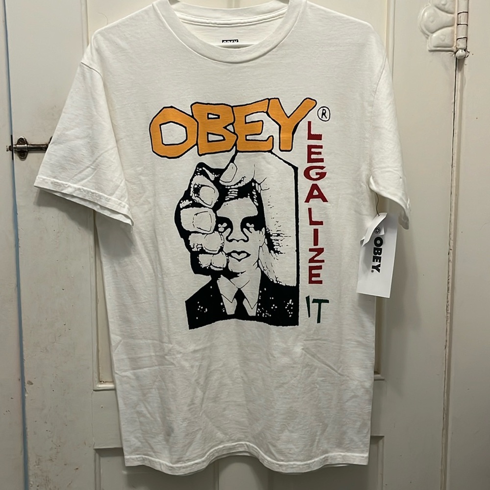 NEW! 2/$55 Obey tshirt